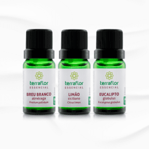 Kit de Óleos Essenciais Fortalecedor da Saúde – Breu Branco, Eucalipto & Limão Siciliano